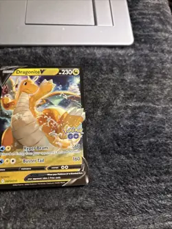 Pokemon TCG Dragonite v SWSH235 Promo Holo Full Art LP - Image 5