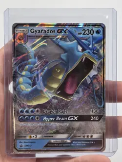 Pokemon TCG Gyarados-GX SM212/248 SM Black Star Promos Holo NM - Image 1
