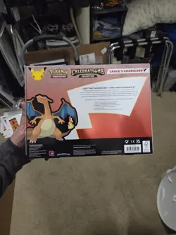 Pokemon TCG 25th Celebrations Lance's Charizard V Box New Sealed 820650809392 - Image 2
