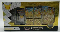 Pokemon TCG Celebrations Premium Playmat Collection Pikachu V-UNION Sealed - Image 1