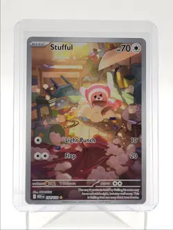STUFFUL 2025 POKEMON MEGA EVOLUTION ILLUSTRATION RARE 154/132 Q5542 - Image 1
