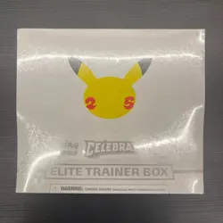 Pokemon TCG Celebrations 25th Anniversary Factory Sealed Elite Trainer Box - Image 1