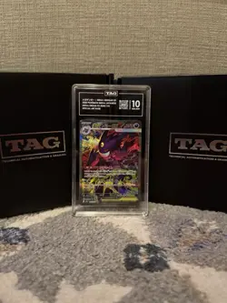 Mega Gengar EX Pokemon Mega Japanese, Mega Dream Ex #240/193 SAR TAG 10 - Image 3