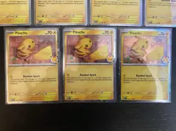 Pokemon TCG Pikachu 051 /162 Stamped 2026 Pokemon Day 30 Promo Lot Of 11 Cosmo - Image 4