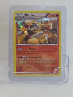 Blaziken 14/111 Reverse Holo Rare XY Furious Fists LP Pokemon - Image 1