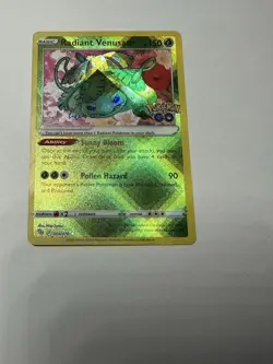 Radiant Venusaur 004/078 (NM) - Pokemon GO - Pokemon TCG - Image 1