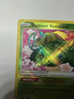 Radiant Venusaur 004/078 (NM) - Pokemon GO - Pokemon TCG - Image 2