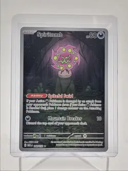 SPIRITOMB 2025 POKEMON MEGA EVOLUTION ILLUSTRATION RARE 148/132 Q5542 - Image 1
