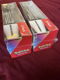 LOT OF 2 Pokemon Prismatic Evolutions Surprise Box+Booster Bundle Sams Club Set - Image 5