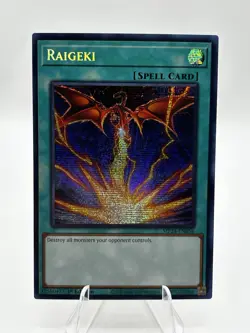 RAIGEKI MP24-EN056 PRISMATIC SECRET RARE - 1st Ed NM Yu-gi-oh! - Image 1