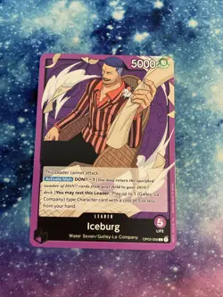 One Piece Card Game Iceberg Pillars Of Strength OP03-058 - Image 1