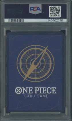 2024 One Piece OP08 En Treasure Rare #109 Monkey D. Luffy PSA 10 GEM MINT - Image 2