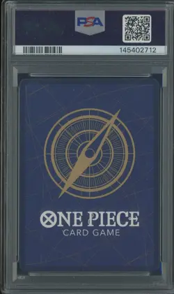 2025 One Piece Carrying On Will Monkey D Luffy Treasure Rare #OP11-058 PSA 10 - Image 2