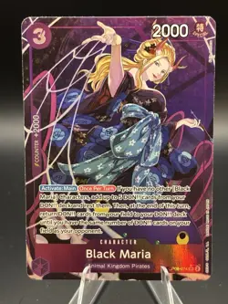 Black Maria (Parallel) -OP08-074 Two Legends ONE PIECE TCG - Image 1