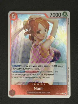 One Piece EB03 Heroines Edition - Nami EB03-006 Rare ENGLISH - Image 1