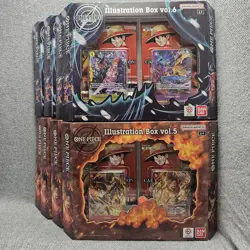 One Piece Illustration Boxes Vol 5 & Vol 6 LOT OF 8 IN HAND FAST SHIPPING - Image 2