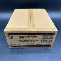 One Piece OP14-EB04 The Azure Sea's Seven English 12 Booster Box Case Sealed - Image 3