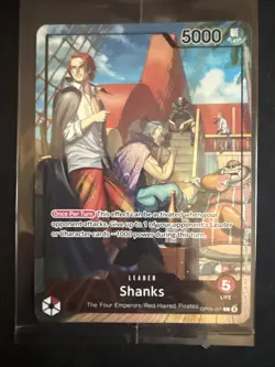 2025 One Piece Shanks PSA Magazine Exclusive #OP09-001 Sealed - Image 1