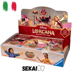 DISNEY LORCANA IL REGNO DI JAFAR BOOSTER BOX - ITALIANO ITA CAPITOLO 8 24 BUSTE - Image 1
