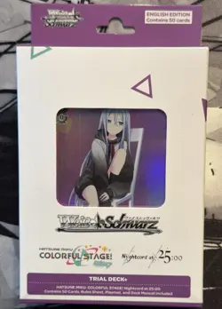 New Weiss Schwarz Hatsune Miku Colorful Stage Nightcord at 25:00 Trial Deck - Image 2