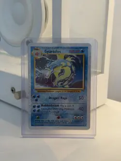 Pokemon Gyarados TCG Reverse Holo Rare Card 12/110 Legendary Collection - Image 1