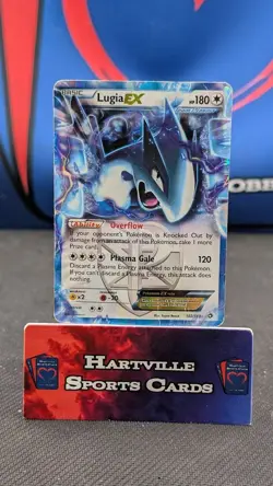 Lugia EX Plasma Storm 102/113 Ultra Rare Full Art Holo Pokemon Card - Image 1