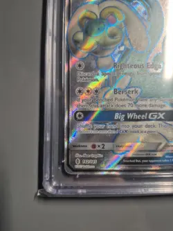 Pokemon SM Guardians Rising Drampa GX Holo Full Art Ultra Rare Card 142/145 - Image 2
