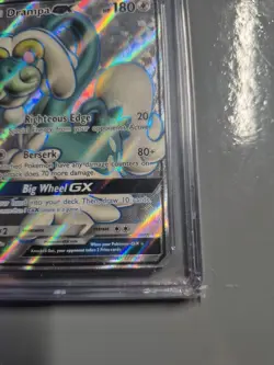 Pokemon SM Guardians Rising Drampa GX Holo Full Art Ultra Rare Card 142/145 - Image 3