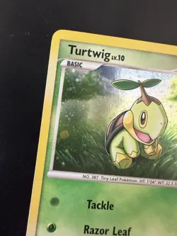 Pokemon TCG Turtwig Holo DP01 Promo Card - Image 5