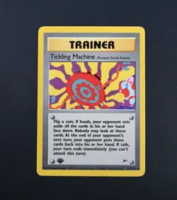 MP+ Tickling Machine 1st Edition 119/132 Reg Rare Gym Heroes G1 Pokemon Card - Image 1