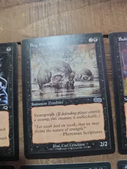Magic The Gathering Lot Alliances Black LP X10 Cards - Image 5