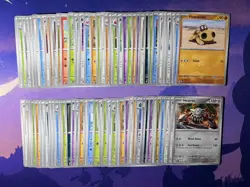 Pokemon Bulk Lot (Prismatic) - 100 Common Cards (4 Pokeballs & 14 Reverse’s) - Image 1