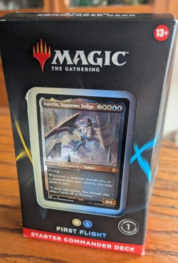 Magic the Gathering - Starter Commander Deck First Flight - New Sealed - Image 1