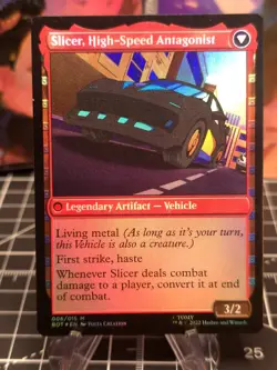 FOIL Slicer, Hired Muscle Universes Beyond: Transformers NM - Image 2