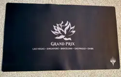 Magic the Gathering MTG Black Lotus playmat GP Las Vegas 2018 - Image 1