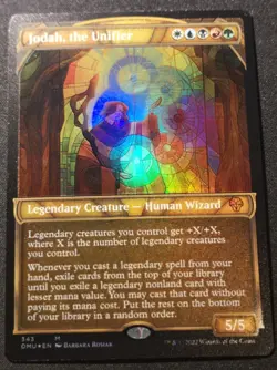 Jodah, The Unifier - Foil - Textured - Showcase - DMU - MTG - EN - NM - 343 - Image 1