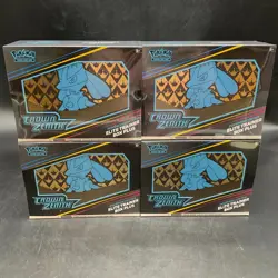 Lot (4) Pokemon Crown Zenith Pokemon Center ETB Plus Exclusive Sealed - Image 1