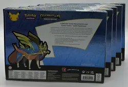 Lot of (5) Pokemon Celebrations Deluxe Pin Collection Zacian LV. X Sealed - Image 2