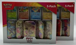 Lot of (10) Pokemon Scarlet & Violet 151 Mini Tin Set 5 Mini Tins Sealed - Image 1