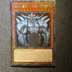 Obelisk The Tormentor RA04-EN116 Platinum Secret Rare Yugioh 1st Edition Mint - Image 1
