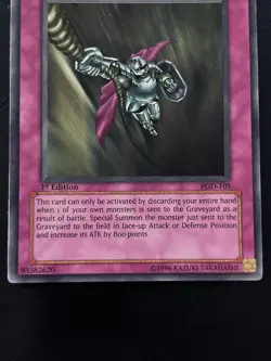 YUGIOH ROPE OF LIFE ULTRA RARE PGD-105 1ST EDITION PLAYED - Image 4