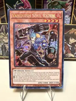 Vanquish Soul Razen MP24-EN139 Prismatic Secret Rare 1st Edition Yu-Gi-Oh! NM - Image 1