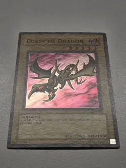 Curse of Dragon LOB-066 Yugioh Legend of Blue-Eyes White Dragon Unlimited NM - Image 2