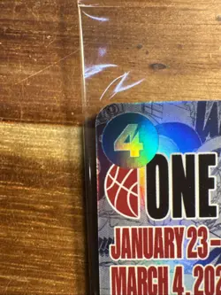 One Piece Monkey D Luffy US Voyage College Basketball PROMO *SEALED* - Image 2