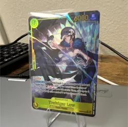 Bandai One Piece Trafalgar Law ALT ART OP03-074 Foil Rush Char 8 Cost 6000 Power - Image 1