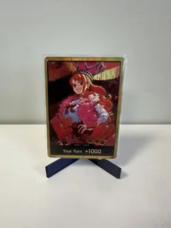 DON!! Card (Nami) (Gold) Extra Booster: One Piece Heroines Edition Foil - Image 1