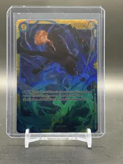 Sanji OP06-119 SEC The Best Vol.2 Premium Booster Foil Secret Rare One Piece NM - Image 1