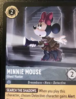 Minnie Mouse - Ghost Hunter 181/204 Common Whispers In The Well Disney Lorcana - Image 2