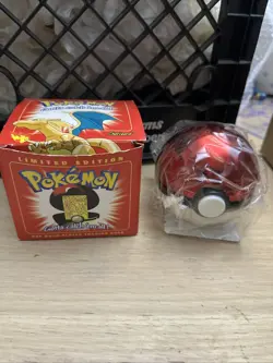 Pokemon Burger King 23k Gold Plated Trading Card Charizard Red Box Sealed - Image 1