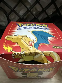 Pokemon Burger King 23k Gold Plated Trading Card Charizard Red Box Sealed - Image 2